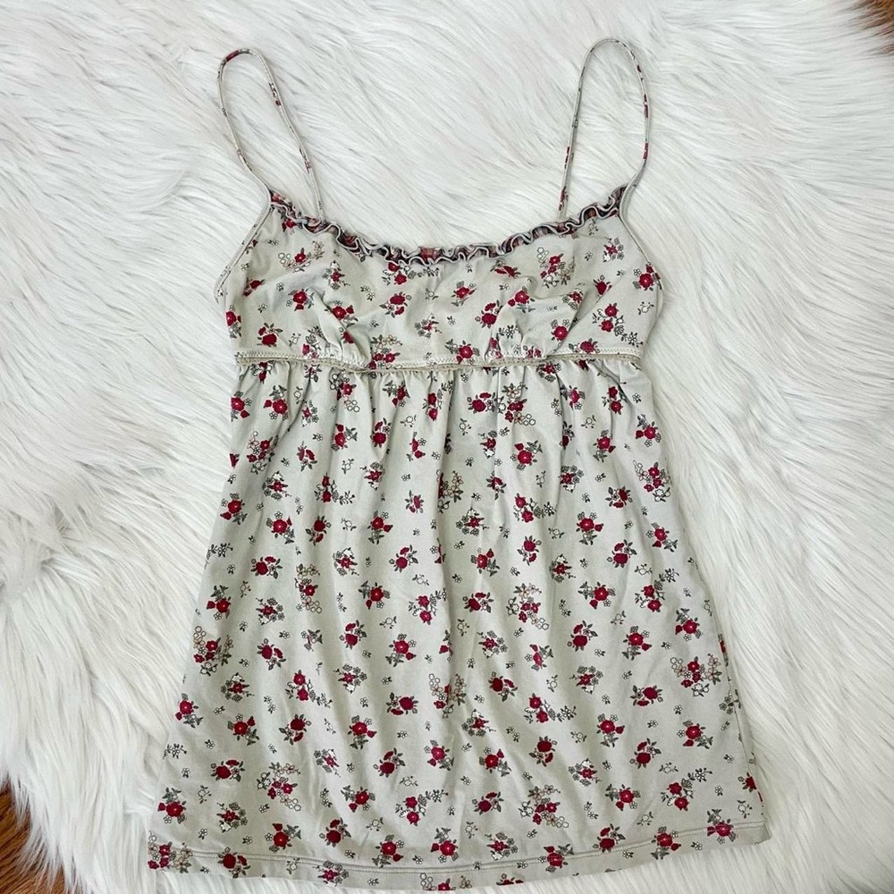 Vintage Y2K babydoll spring top 🌸 by Benetton